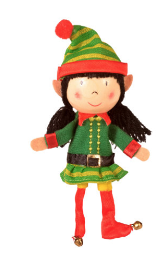 Girl Elf Finger Puppet was £4.50 (£3.25)